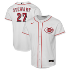 Sal Stewart Cincinnati Reds Nike Youth Home Replica Player Jersey - White