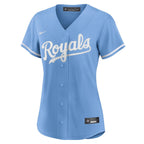 Kansas City Royals Nike Women's Alternate Replica Team Logo Jersey - Light Blue