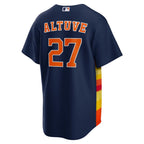 Jose Altuve Houston Astros Nike Alternate 2 Replica Jersey - Navy