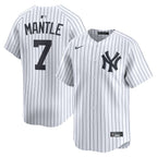 Mickey Mantle New York Yankees Nike Home Limited Player Jersey - White