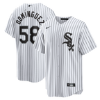 Seranthony Domínguez Chicago White Sox Nike Home Replica Jersey - White