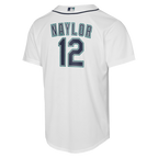 Josh Naylor Seattle Mariners Nike Youth Home Baseline Jersey - White