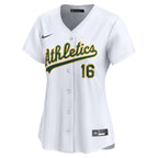 Nick Kurtz Athletics Nike Women's Home Limited Player Jersey - White