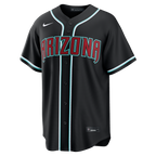Arizona Diamondbacks Nike Fashion Replica Black Out Jersey
