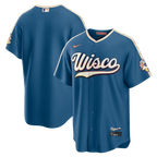 Milwaukee Brewers Nike 2026 City Connect Stadium Jersey - Mineral Blue