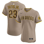 Fernando Tatis Jr. San Diego Padres Nike Road Elite Jersey - Brown