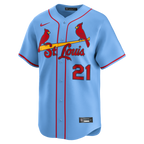 Lars Nootbaar St. Louis Cardinals Nike Alternate Limited Jersey - Light Blue