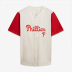 Philadelphia Phillies Profile Big & Tall Two-Color Fashion Jersey - Cream/Red