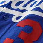Mike Piazza Los Angeles Dodgers Mitchell & Ness Cooperstown Collection Mesh Batting Practice Button-Up Jersey - Royal
