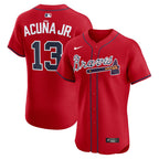 Ronald Acuña Jr. Atlanta Braves Nike Home Elite Player Jersey - White