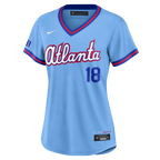 Mike Yastrzemski Atlanta Braves Nike Women's 2026 City Connect Stadium Jersey - Powder Blue