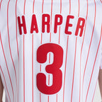 Bryce Harper Philadelphia Phillies Nike Women's Home Replica Player Jersey - White