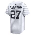Giancarlo Stanton New York Yankees Nike Home Limited Player Jersey - White