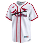 St. Louis Cardinals Nike Cooperstown Collection Limited Jersey - White
