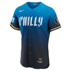 Philadelphia Phillies Nike City Connect Authentic Sponsor Patch Jersey - Navy