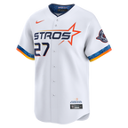 Jose Altuve Houston Astros Nike 2025 City Connect Limited Player Jersey - White