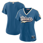 Milwaukee Brewers Nike Women's 2026 City Connect Stadium Jersey - Mineral Blue