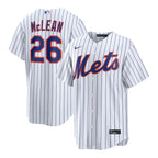 Nolan McLean New York Mets Nike Home Replica Jersey - White