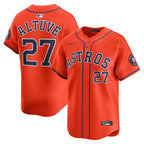 Jose Altuve Houston Astros Nike Home Limited Player Jersey - White