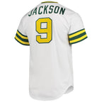 Reggie Jackson Athletics Mitchell & Ness 1972 Cooperstown Collection Authentic Jersey - White