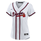 Ozzie Albies Atlanta Braves Nike Women's Home Replica Jersey - White