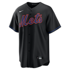 Starling Marte New York Mets Nike Alternate Replica Jersey - Black