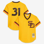 Dave Winfield San Diego Padres Mitchell & Ness Authentic Batting Practice Jersey - Gold