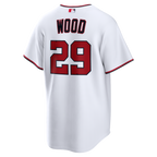 James Wood Washington Nationals Nike Home Replica Jersey - White