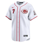 Spencer Steer Cincinnati Reds Nike Home Limited Player Jersey - White