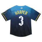 Bryce Harper Philadelphia Phillies Nike Infant 2024 City Connect Limited Player Jersey - Blue