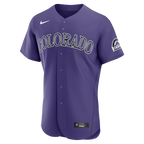 Colorado Rockies Nike Alternate Authentic Jersey - Purple