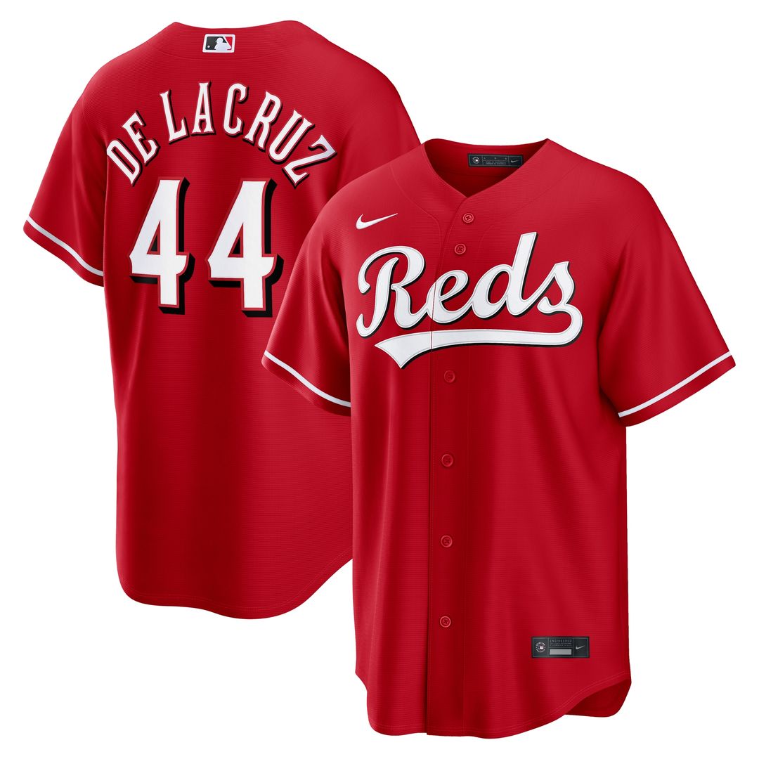 Elly De La Cruz Cincinnati Reds Nike Road Replica Jersey - Gray