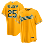 Brent Rooker Athletics Nike Alternate Stadium Jersey - Gold