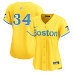 David Ortiz Boston Red Sox Nike Women's City Connect Limited Jersey - Gold