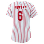 Ryan Howard Philadelphia Phillies Nike Women's Replica Jersey - White