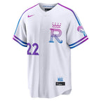 Carter Jensen Kansas City Royals Nike 2026 City Connect Stadium Jersey - White