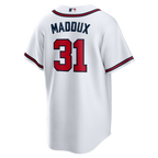 Greg Maddux Atlanta Braves Nike Home Retired Player Replica Jersey - White