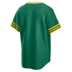 Athletics Nike Road Cooperstown Collection Team Jersey - Kelly Green