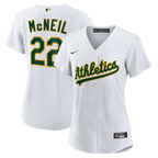 Jeff McNeil Athletics Nike Women's Home Replica Jersey - White