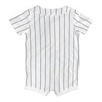 Milwaukee Brewers Nike Newborn & Infant Alternate Replica Romper Jersey - White