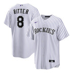 Ryan Ritter Colorado Rockies Nike Home Replica Jersey - White