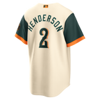 Gunnar Henderson Baltimore Orioles Nike 2026 City Connect Stadium Jersey - Cream