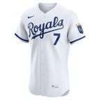 Bobby Witt Jr. Kansas City Royals Nike Home ElitePlayer  Jersey - White