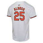 Pete Alonso Baltimore Orioles Nike Youth Game Player Jersey - White