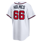Grant Holmes Atlanta Braves Nike Home Replica Jersey - White