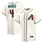 Ketel Marte Arizona Diamondbacks Nike Home Replica Jersey - Cream