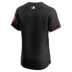 Baltimore Orioles Nike Alternate  Elite Jersey - Black