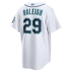 Cal Raleigh Seattle Mariners Nike  Road Stadium 50th Season Patch Jersey - Navy