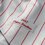 Deion Sanders Cincinnati Reds Mitchell & Ness 1997 Authentic Jersey - Gray