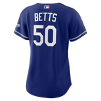 Mookie Betts Los Angeles Dodgers Nike Women's Alternate Stadium Jersey - Royal